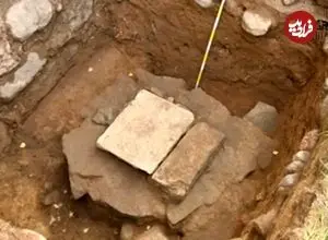 «سنگ پادشاهی» 500 ساله از «فاضلاب» بیرون آمد