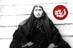 عکس سفر به تاریخ؛ «انیس‌الدوله، گلین خانم و باقری» (زنان ناصرالدین شاه) در باغچۀ قصر