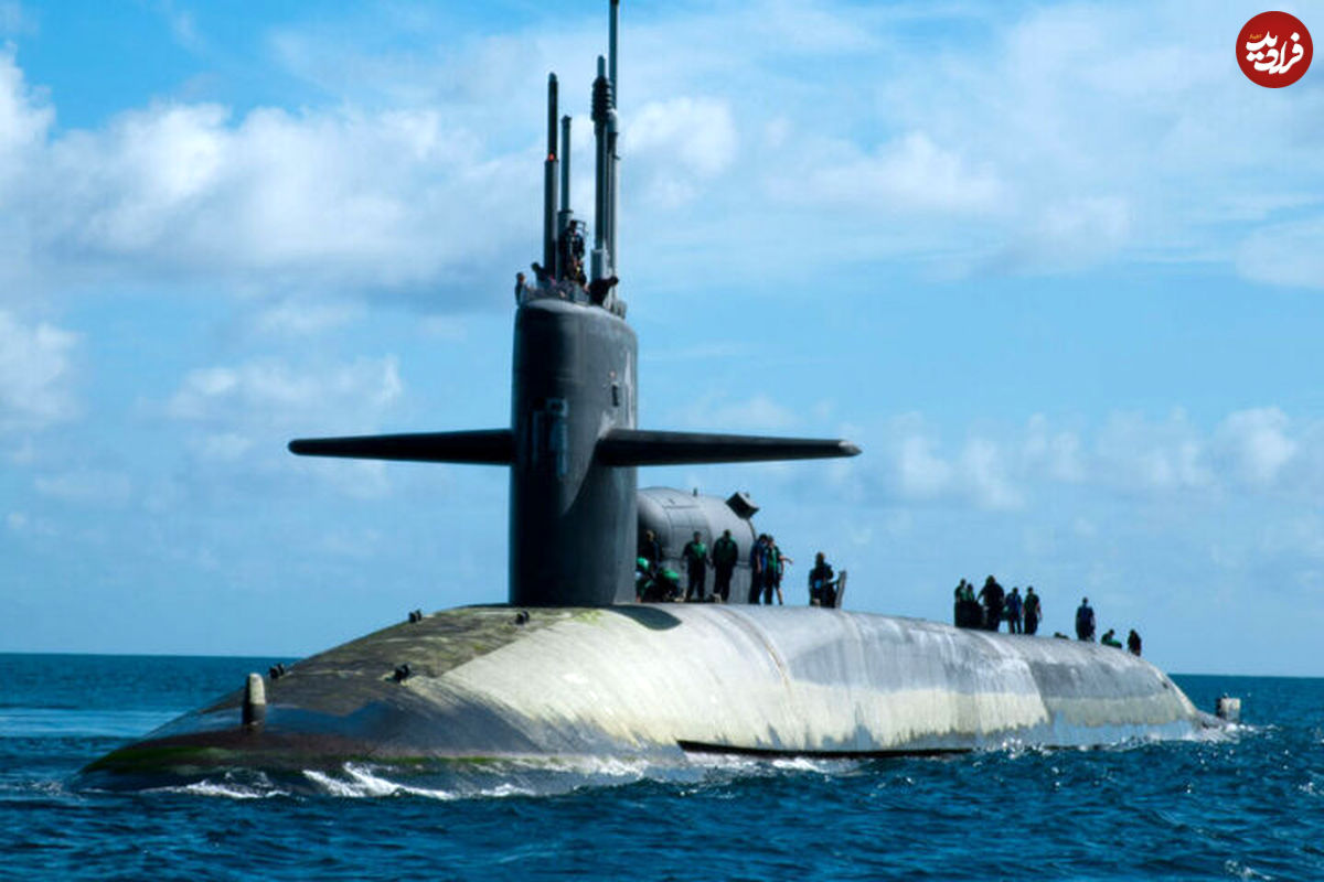 ( عکس) مشخصات زیردریایی جدیدی که آمریکا به خاورمیانه فرستاد