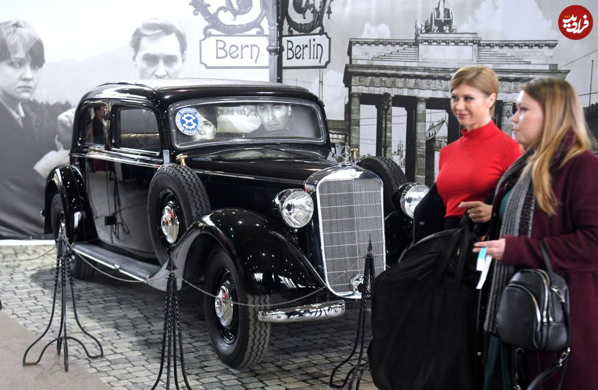 تصاویر/ نمایشگاه ماشین‌های قدیمی در مسکو