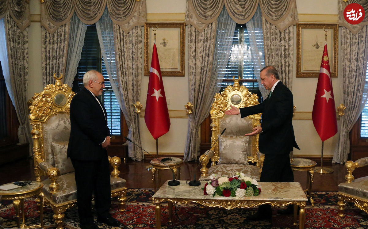 تصاویر/ دیدار ظریف با اردوغان