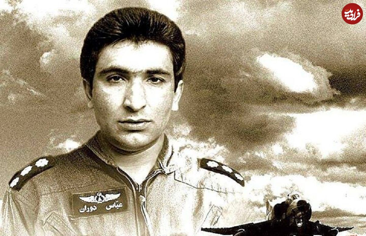 عکس؛ سفر در زمان؛ «شهید عباس دوران» در لباس خلبانی در آمریکا؛ سال 51