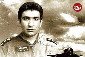 عکس؛ سفر در زمان؛ «شهید عباس دوران» در لباس خلبانی در آمریکا؛ سال 51