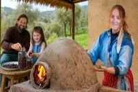 ببینید| غذای روستایی در مراکش؛ پخت خوراک گوشت و تهیه ترشی زیتون