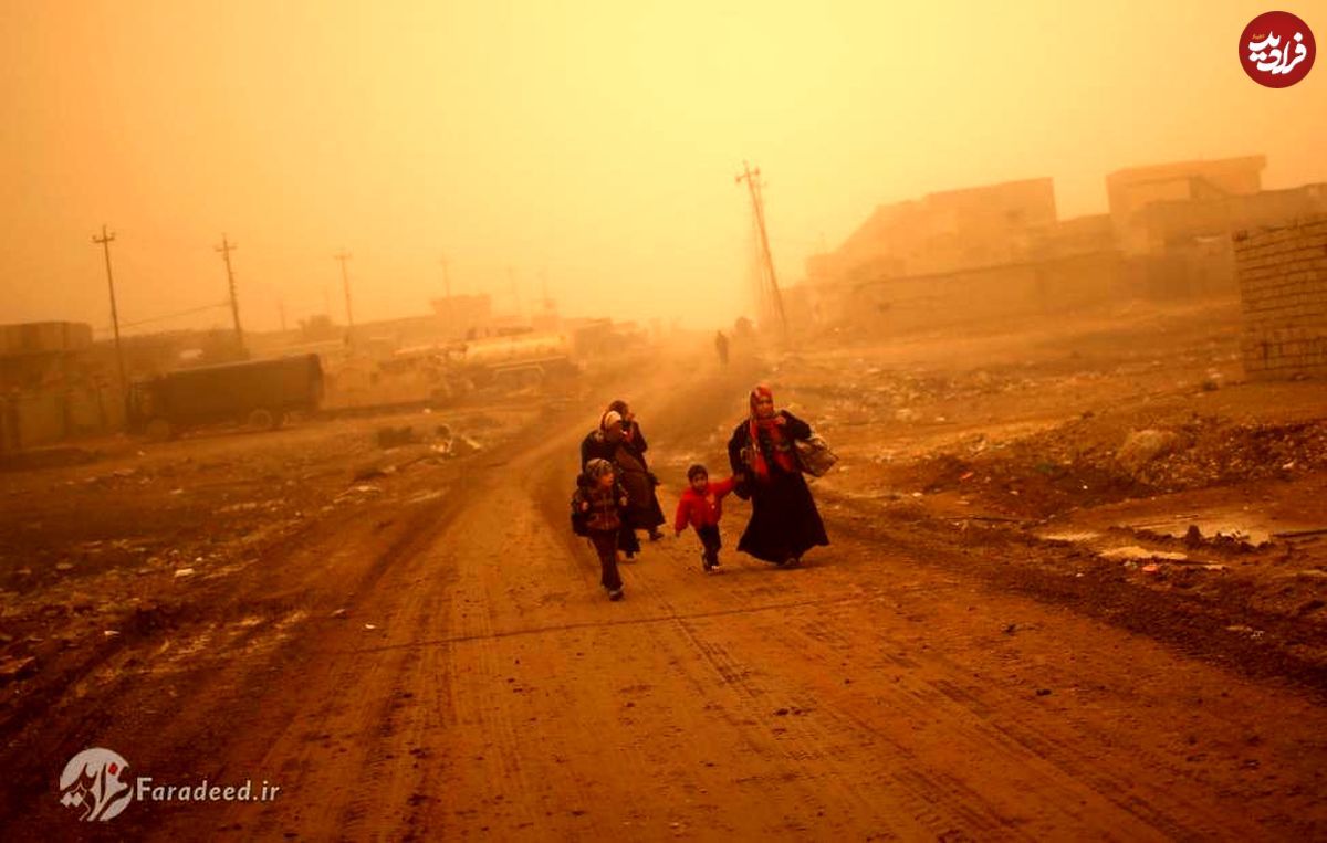 تصاویر/ فرار مردم "السماء" از دست داعش