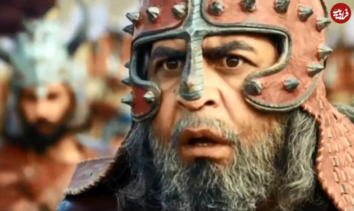 عکس؛ سفر به تاریخ؛ «ابن زیاد و ثابت بن مختار» (سریال مختارنامه) در کنار «طناز طباطبایی»