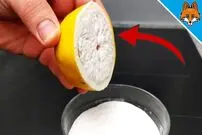 (ویدئو) اگر لیموترش آغشته به جوش شیرین را روی صفحه گاز بکشید، چه اتفاقی می افتد؟