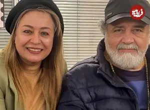 عکس| سفر زمان؛ محمدرضا شریفی‌نیای 24 ساله و آزیتا حاجیان 22 ساله در روز عروسی‌شان