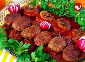 کباب تابه‌ای مرغ با سس آلبالو؛ طعم خاص و خوشمزه