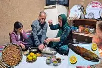 ببینید| غذای روستایی در ایران؛ پخت ماهی شکم پر به روش سنتی