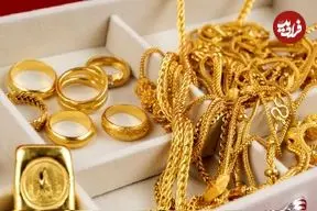 قیمت طلا 18 عیار و طلا 24 عیار امروز چهارشنبه 17 تیر 1405