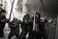 تصاویر/ شورش کشاورزان در یونان