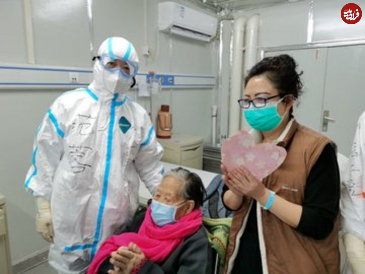 درمان پیرترین فرد مبتلا به کرونا در چین