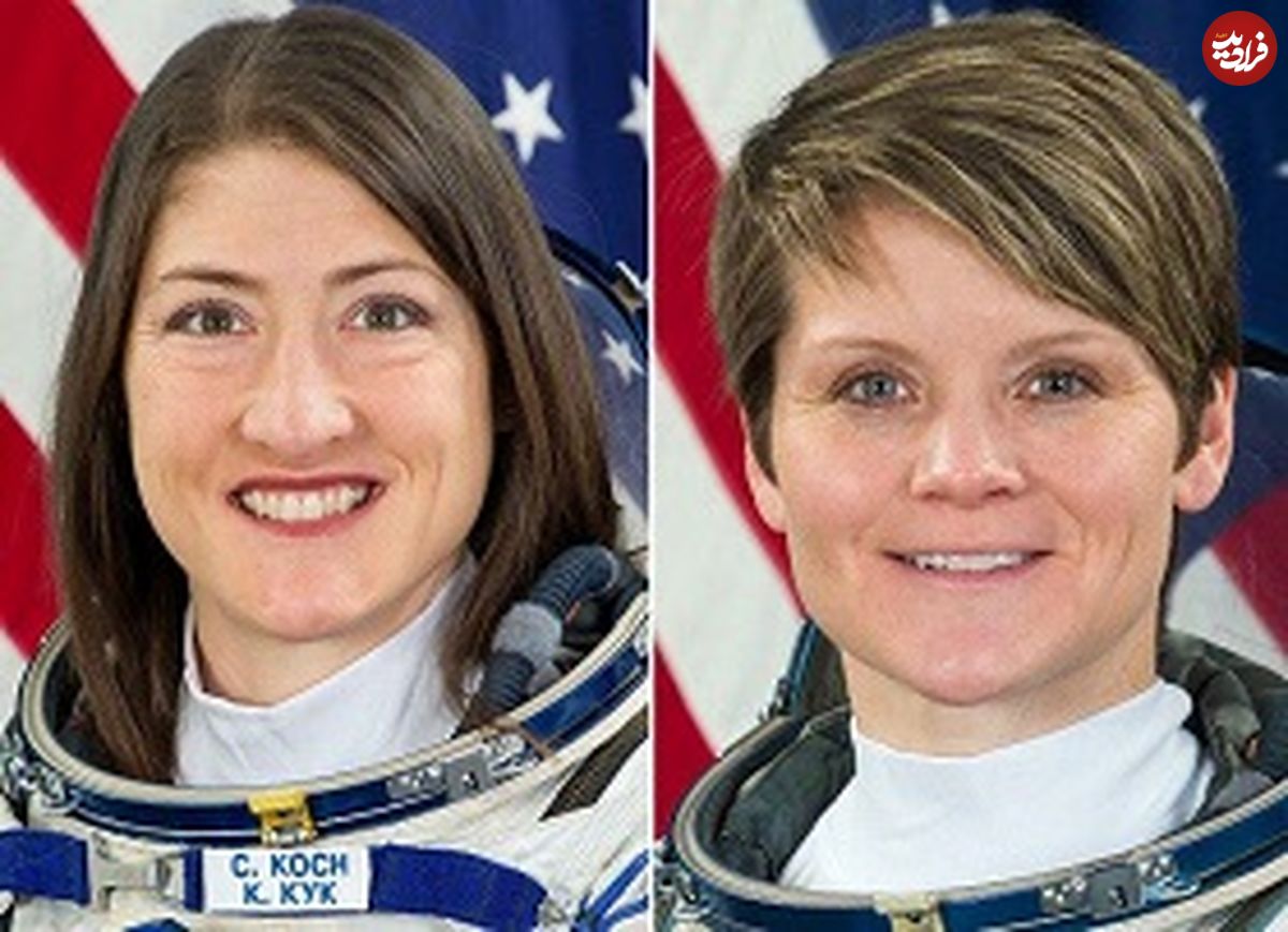تیم 2 نفره زنان در فضا