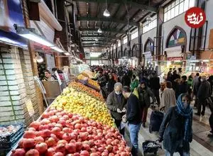 عکس| سفر در زمان؛ یک «میوه فروشی» در تهران؛ سال 1341