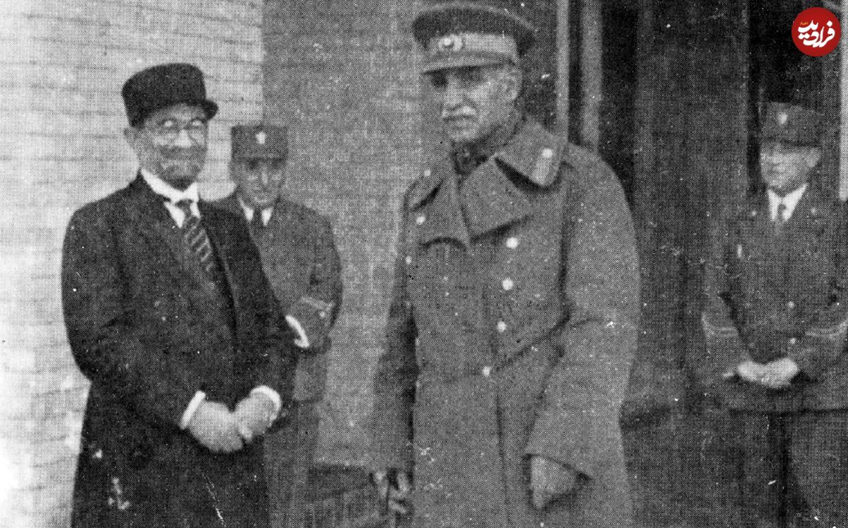 عکس؛ سفر در زمان؛ «محمدعلی فروغی در جوانی و در کنار پدرش»؛ دهه 1280