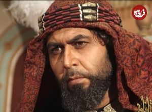 عکس| سفر به تاریخ؛ «عبیدالله بن زیاد» در کنار «رئیس خوارج» در اتاق گریم «مختارنامه»