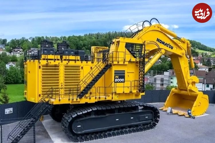 ببینید؛ یکی از بزرگترین بیل مکانیکی های جهان در ژاپن