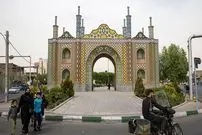 عکس| سفر به ایران قدیم؛ منظرۀ «دروازه شاه‌عبدالعظیم» در یک قرن قبل