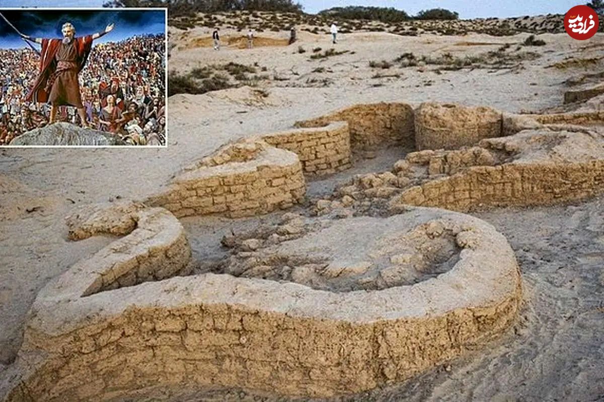 عکس؛ کشف قلعهای سه هزارساله که تاریخش به دوران حضرت موسی میرسد
