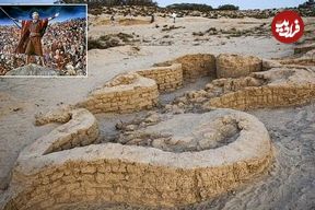 عکس؛ کشف قلعه‌ای سه هزارساله که تاریخش به دوران حضرت موسی می‌رسد