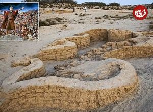 عکس؛ کشف قلعهای سه هزارساله که تاریخش به دوران حضرت موسی میرسد