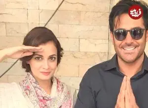 عکس| سفر زمان؛ چهرۀ «دیا میرزا» ۹ سال بعد از «سلام بمبئی» در ۴۴ سالگی