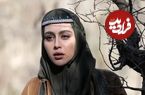 عکس؛ سفر زمان؛ چهرۀ متفاوت «گلنار» (سریال گیلدخت) در پشت صحنۀ یک فیلم؛ سال 1397