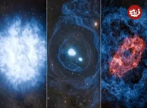 رصد نادر یک «ابرگران‌نواختر» در آسمان