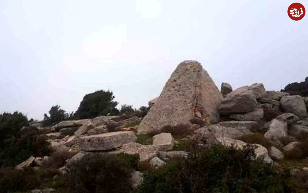 کشف مقبره هرمی باستانی عجیب در لبنان توسط یک کوهنورد