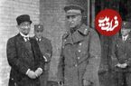 عکس؛ سفر در زمان؛ «رضاخان در روز اول سلطنت اش در کاخ گلستان»؛ سال 1305