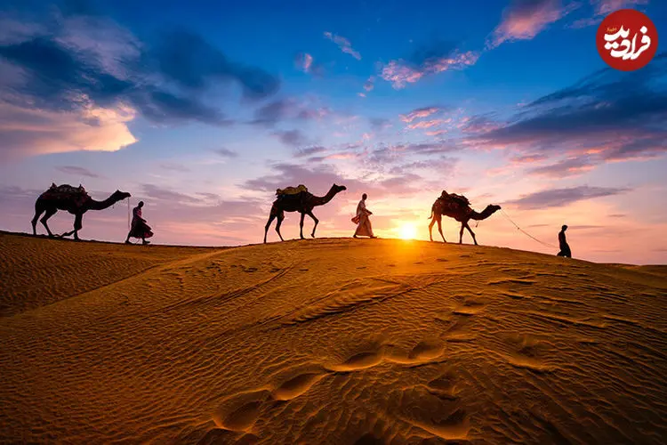 تصاویر| کویر کاراکال یزد؛ جایی که شما را حیرت زده می کند