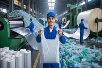 ببینید| مراحل بازیافت بطری های پلاستیکی و تبدیل آن ها به نایلون در پاکستان