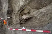 کشف مقبرۀ هزارسالۀ جنگجو و اسبش