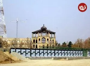 عکس| سفر به ایران قدیم؛ قصر زیبای ناصرالدین شاه در «عشرت آباد»؛ 135 سال قبل