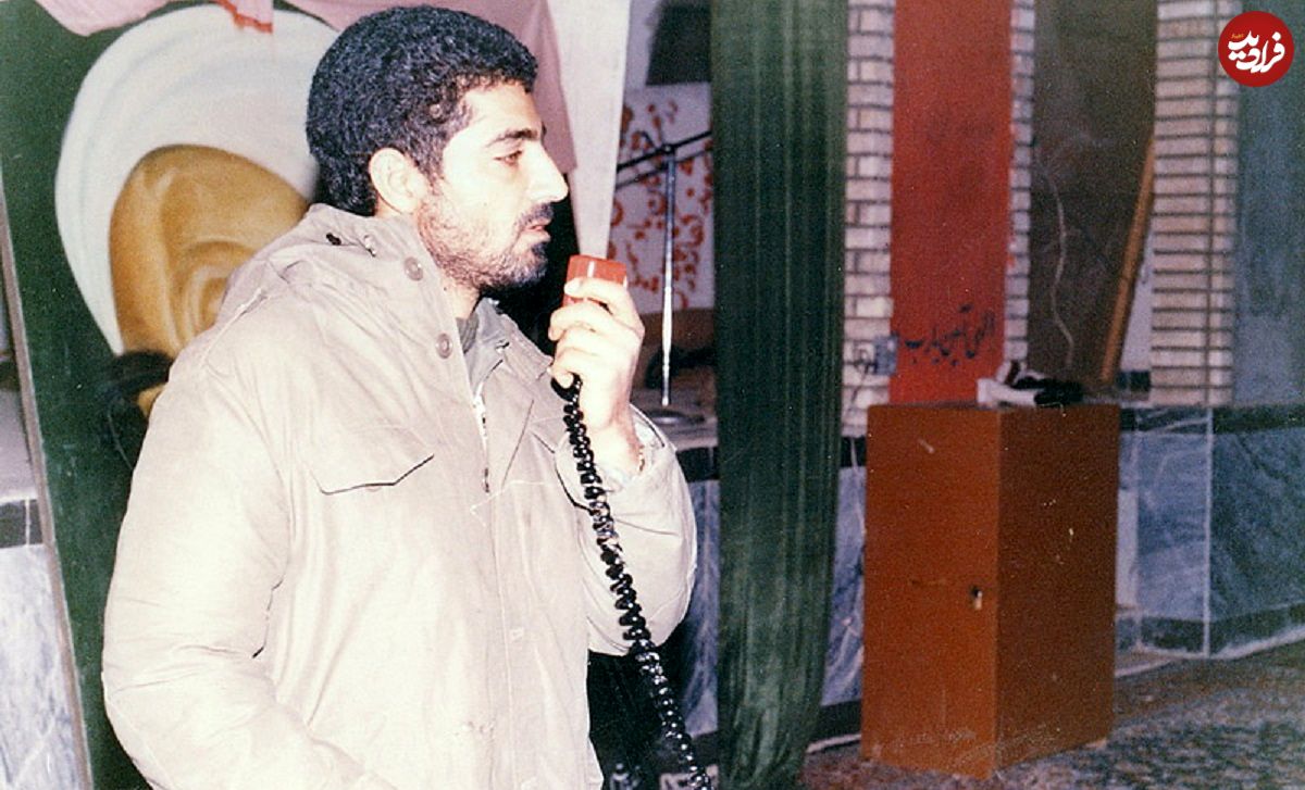عکس؛ سفر در زمان؛ «سردار سلیمانی در کنار باکری و احمد کاظمی»؛ دهه 60