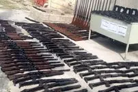 محموله سنگین سلاح جنگی تروریست‌ها در مرز ایران کشف شد