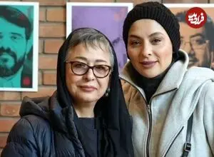 عکس| سفر زمان؛ چهرۀ «آزیتا حاجیان» در 35 سالگی در فیلم «دایان باخ»؛ سال 71