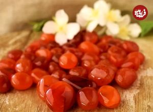 عکس؛ سنگ کارنلین چه ویژگی و کاربردی دارد ؟