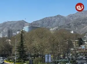 عکس| سفر زمان؛ نمایی از تجریش تهران در دوره قاجار، وقتی خلوت و خاکی بود