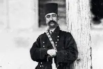 عکس| سفر زمان؛ مجسمۀ «ناصرالدین شاه سوار بر اسب» در محوطۀ «باغشاه»؛ 130 سال قبل