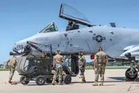 تصاویر| نگاهی به تاریخچه و مشخصات جنگنده A-10C Thunderbolt II ملقب به «تانک پرنده»