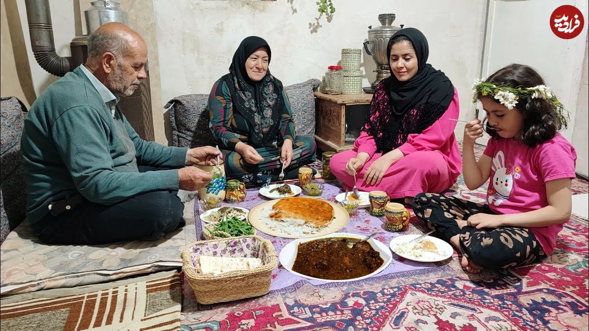 ببینید؛ غذای روستایی در ایران؛ پخت قلیه مرغ در روستاهای آذربایجان غربی