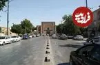 عکس| سفر به ایران قدیم؛ نمایی هوایی از «میدان قزوین و تهران» در سال ۱۳۴۸
