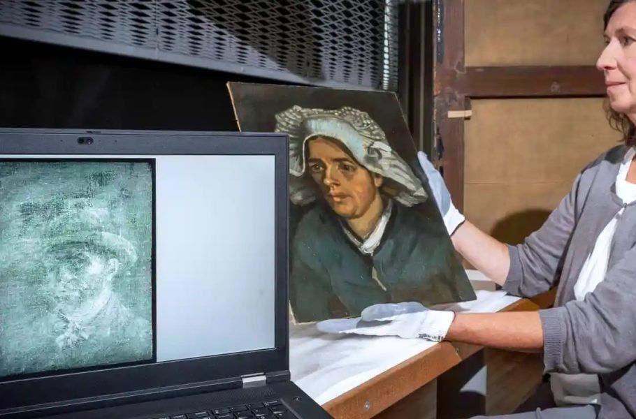 سلف پرتره مخفی «ون گوگ» در پشت یکی از نقاشی‌هایش کشف شد