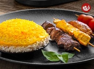 طرز تهیه کاسه کباب با کته پنیری؛ طعم متفاوت کباب با پنیر