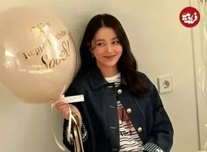 عکس| سفر زمان؛ چهرۀ خندان «لی سو یئون» (بانو جانگ) در پشت‌صحنه سریال «دونگ‌یی»