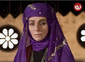 عکس؛ سفر به تاریخ؛ «دلهم بنت عمرو» با خنجر در پشت‌صحنه سریال «مختارنامه»