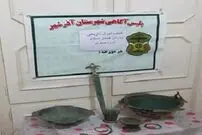 کشف عتیقه دوره صفوی در آذرشهر