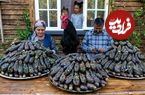 ببینید؛ غذای روستایی در آذربایجان؛ تهیه دلمه و ترشی با بادمجان